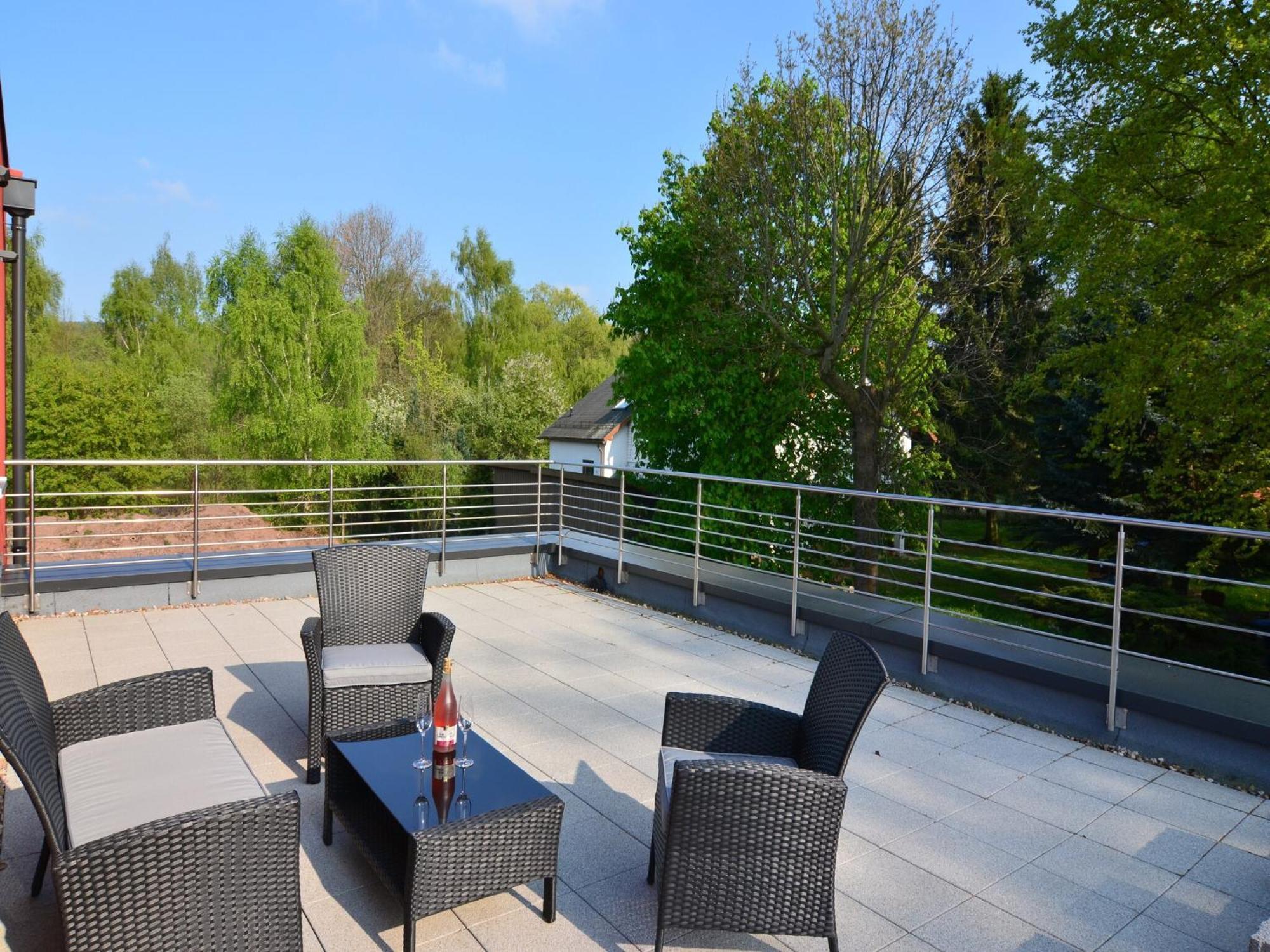 Modern Apartment Thuringia Tabarz Exteriér fotografie